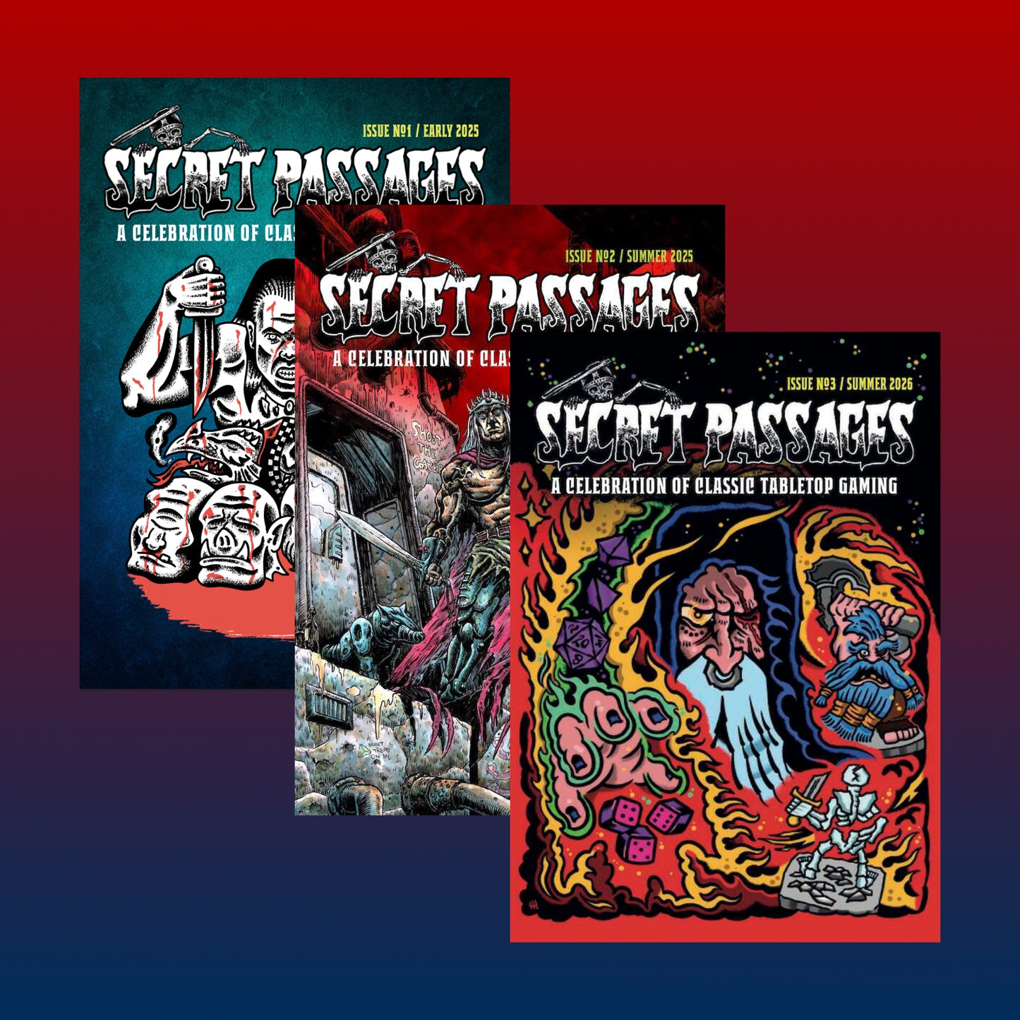 Secret Passages - The First Three Issues