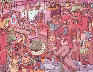 A Party Of Adventurers Walks Into A Bar...