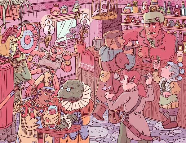 A Party Of Adventurers Walks Into A Bar...